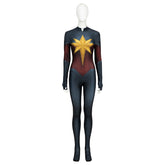 Captain Marvel Costumes The Marvel 2 Superhero Carol Danvers Jumpsuit Cosplay Costume